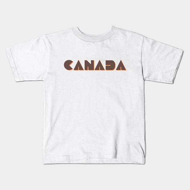 Canada! Kids T-Shirt by MysticTimeline